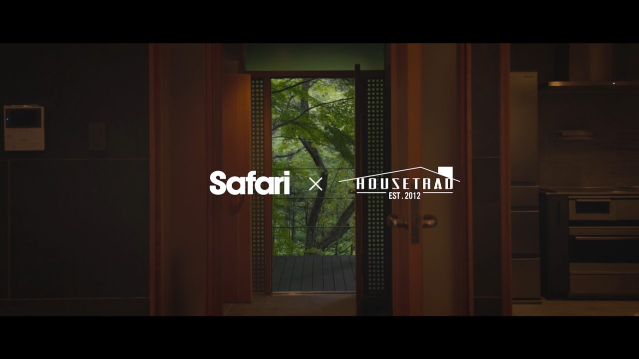 Safari×HOUSE TRADの撮影を担当