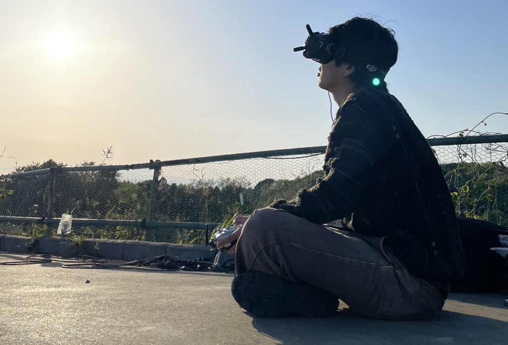 FPVの撮影の様子