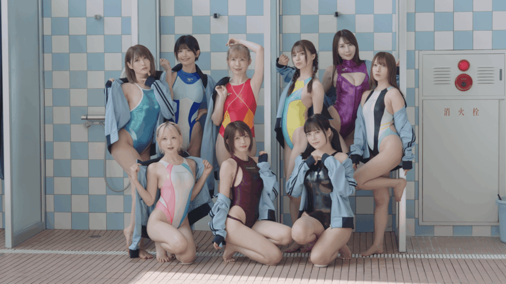 PPEガールズ｜夏は競泳水着！漫画アクション付録DVD