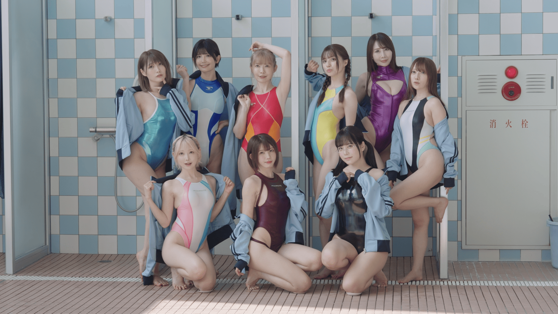 PPEガールズ｜夏は競泳水着！漫画アクション付録DVD