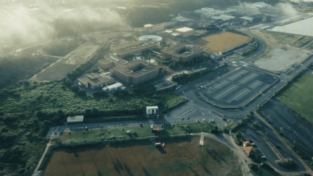 千葉科学大学リブランディングドローン撮影1