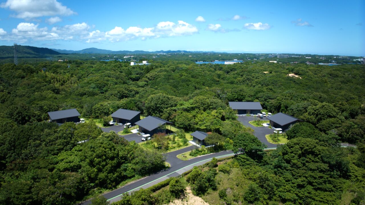 NEMU RESORT ヴィラ棟 俯瞰