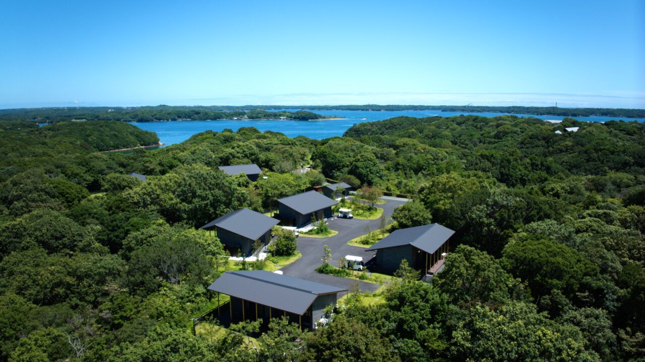 NEMU RESORT ヴィラ棟と海